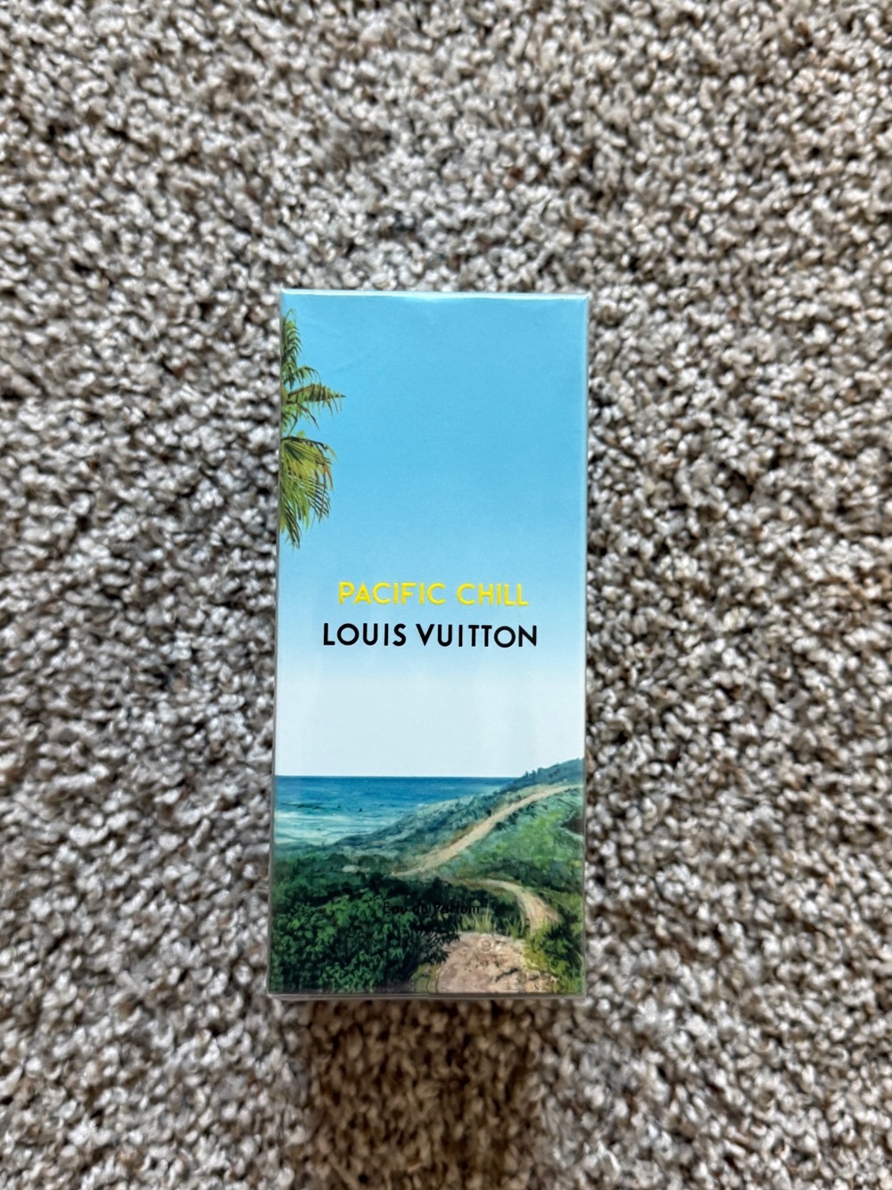Louis Vuitton Pacific Chill Moisturizer & Body Oil — Blue and Green Packaging